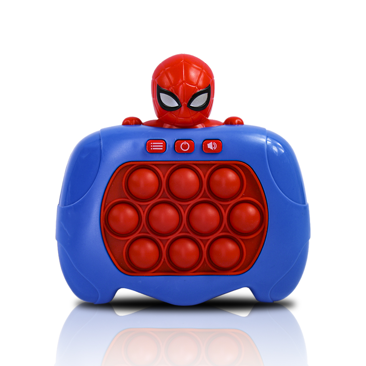 Pop It Jueguete Electronico De Burgujas Antiestrés Personaje Spider Man 