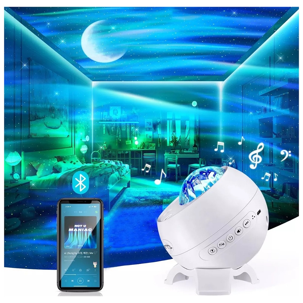 Proyector De Estrellas Galaxy 15 Colores