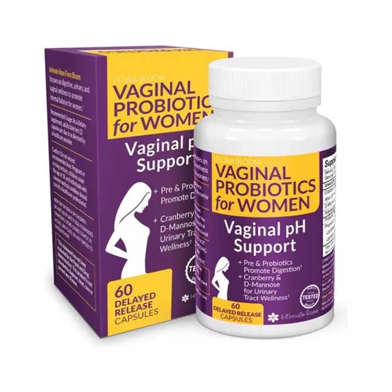 Probioticos Vaginales D Manosa 250mg Intimate Rose 60 capsulas