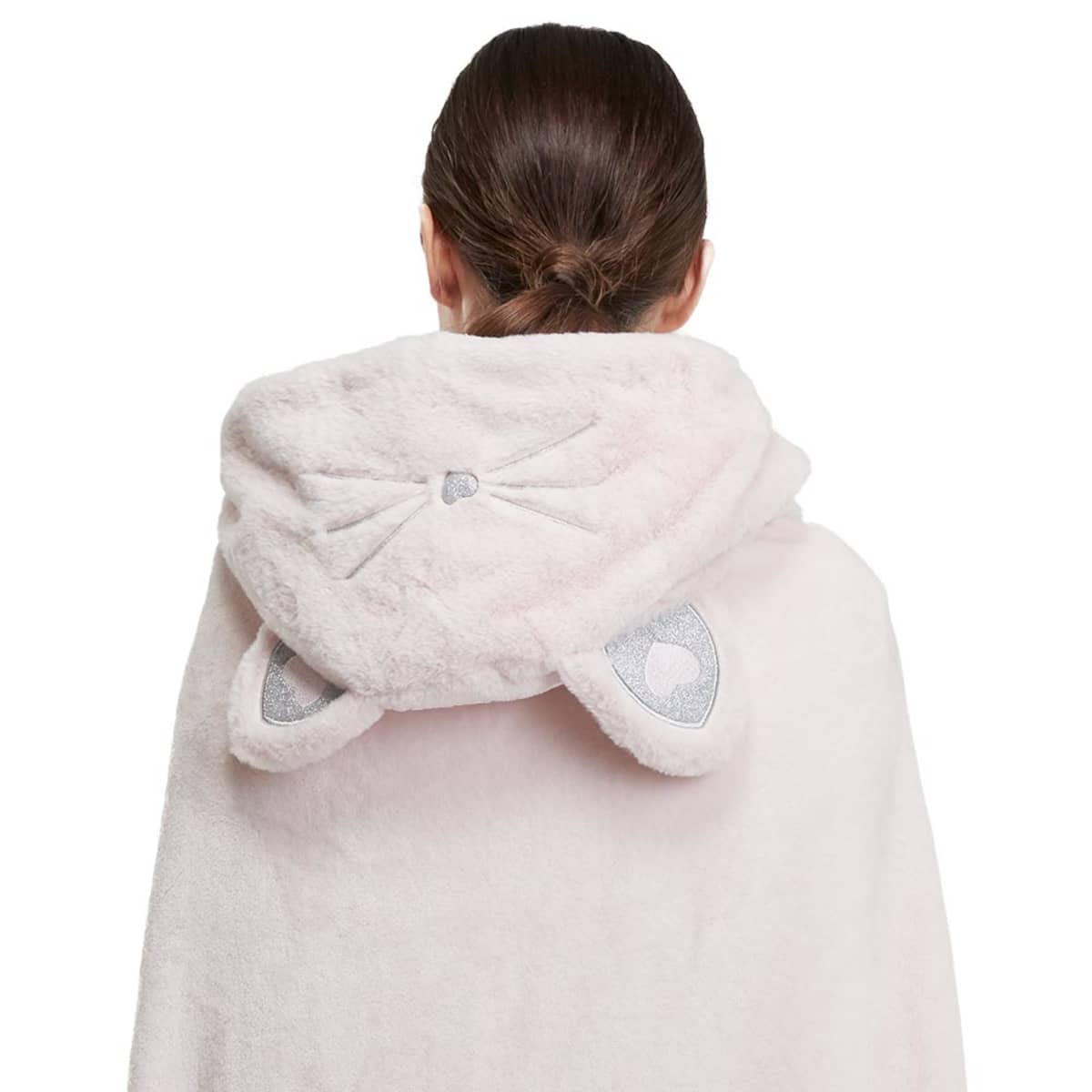 Capa de descanso Love to Lounge con capucha, color rosa, para mujer, mod. 1091542