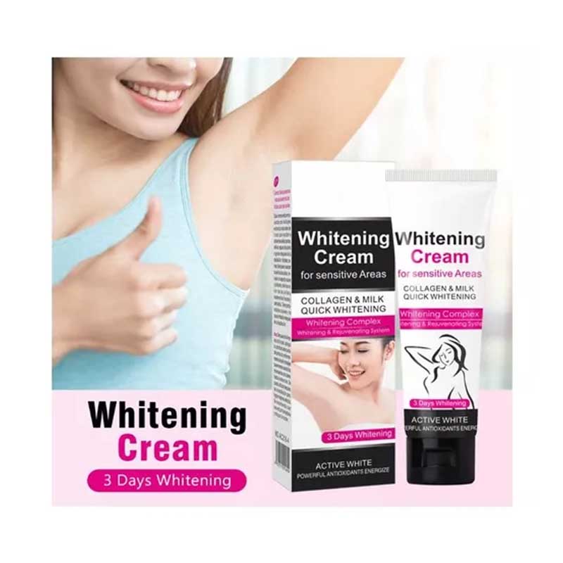 Crema Blanqueadora Aichun Beauty + Colageno Area Sensible Elimina Manchas 52ml