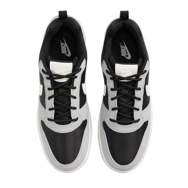 Tenis Nike Court Borough Low Premium para Caballero Grises.