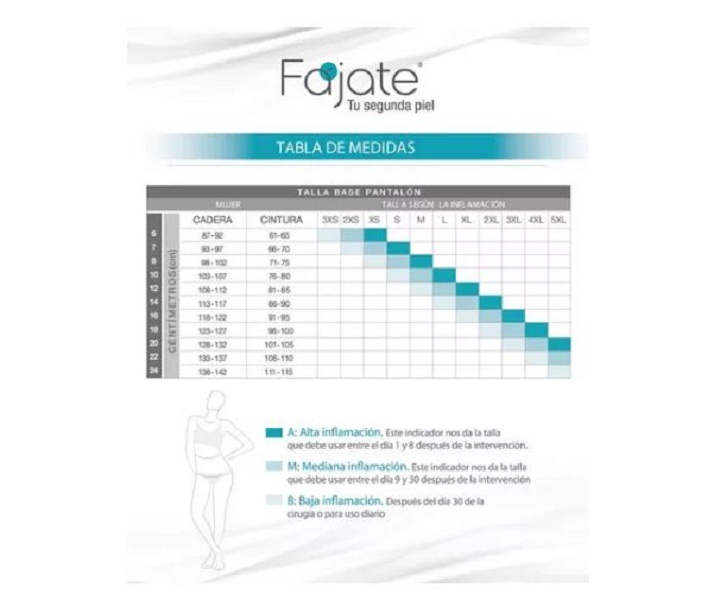 Faja Colombiana Liposucción Postoperatorio Faja Reductora y Moldeadora Levanta Busto, Aplana Abdomen y Levanta Glúteos