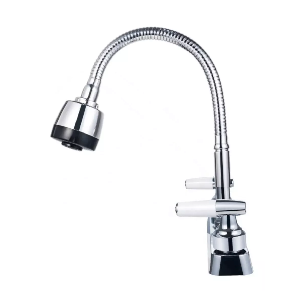 Llave Mezcladora Para Fregadero Cuello Flexible Tarja/cocina