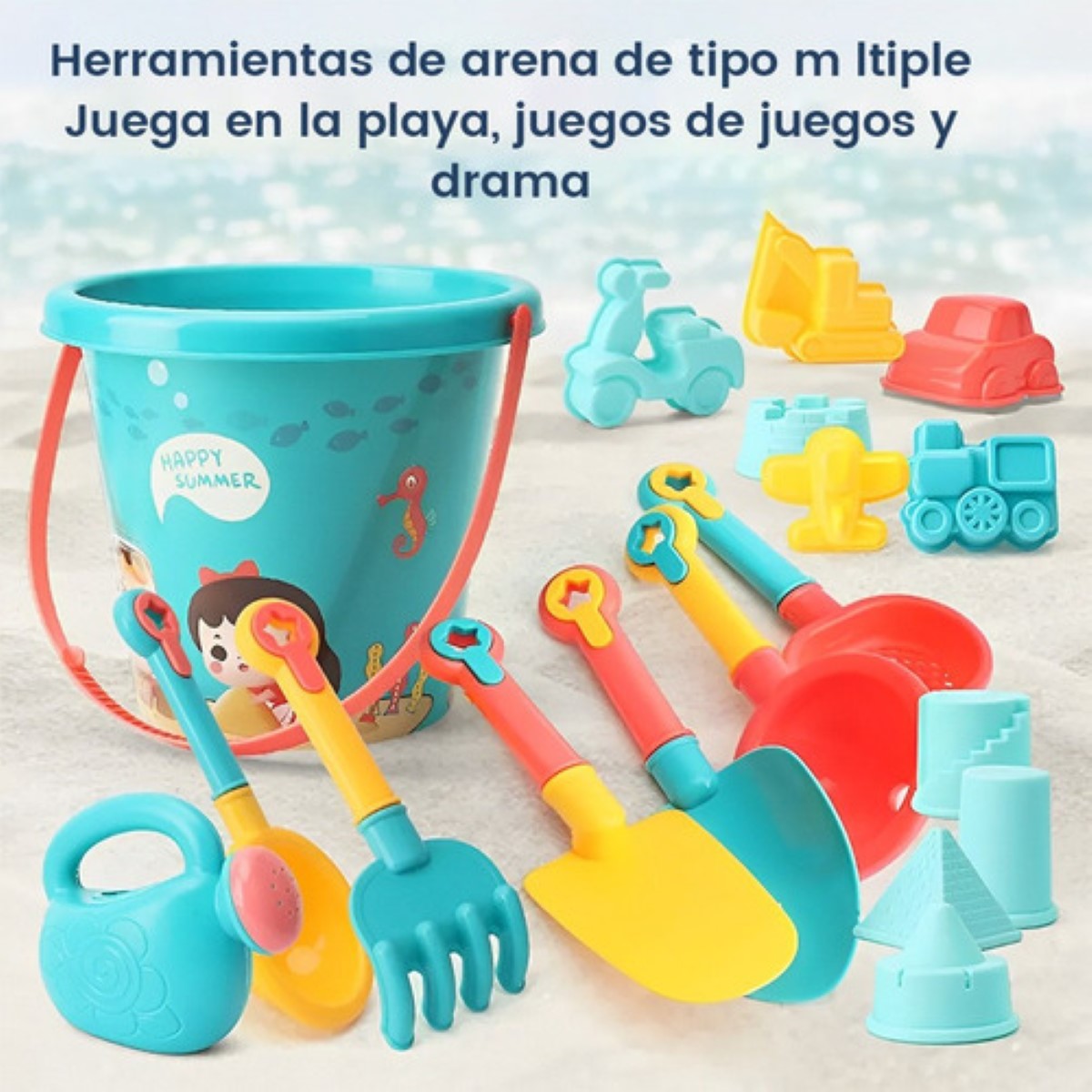 Juguetes De Juegos De Ocio Entretenimiento De Playa, Varios Colores 