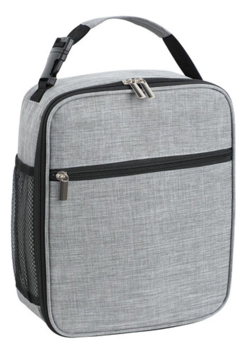 Lonchera Térmica Portátil Hombre Bolsa Del Almuerzo GRIS
