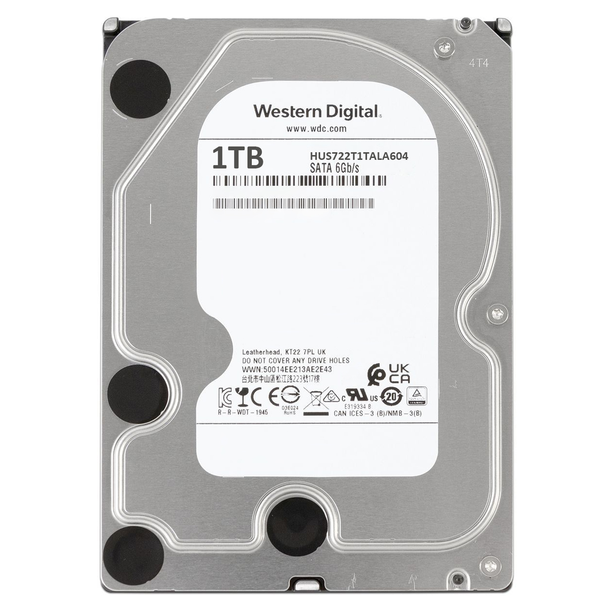 Disco Duro Interno 1TB HGST Ultrastar HUS722T1TALA604 3.5 SATA lll 7200RPM Reacondicionado 