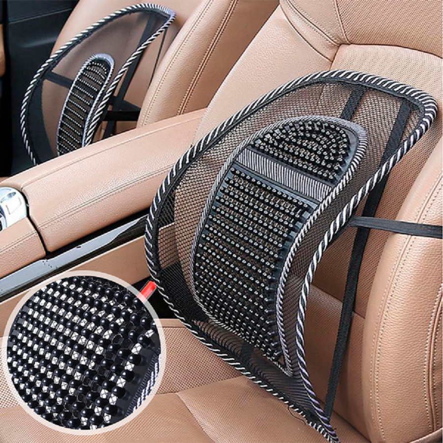 2 Respaldo Asiento Lumbar Auto Soporte Espalda Silla Oficina