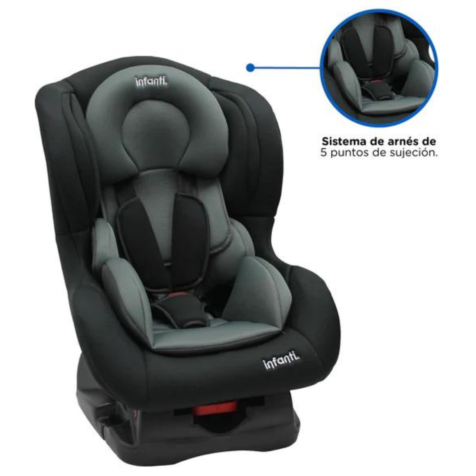 Autoasiento Con Base Grupo 1 Y 2 Universal Shield Infanti