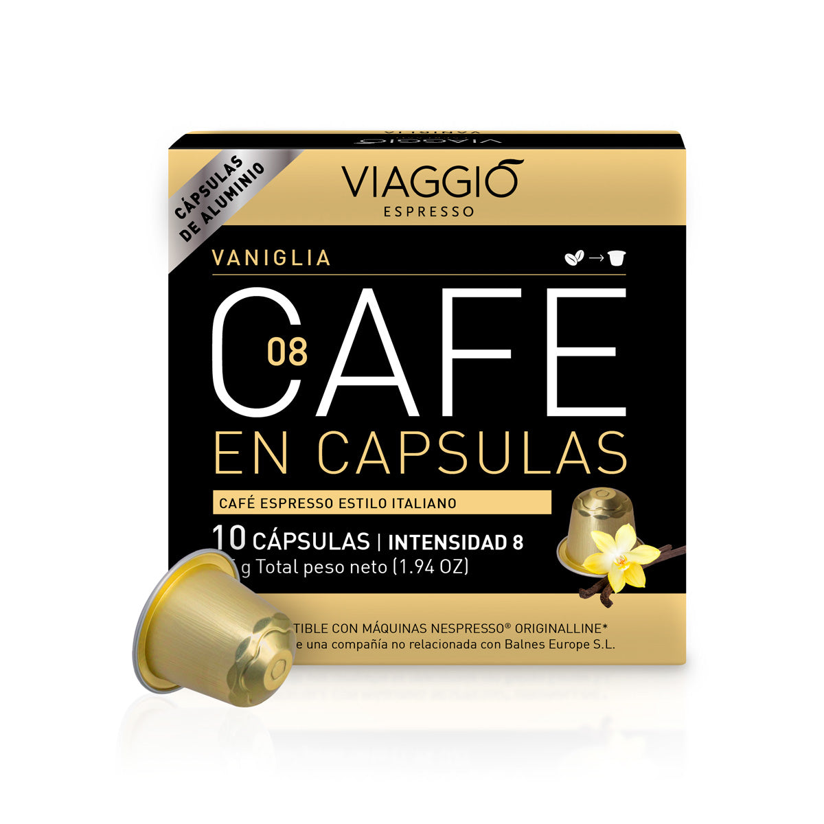 3 Pack Cápsulas, Vaniglia, Nespresso, Viaggio.