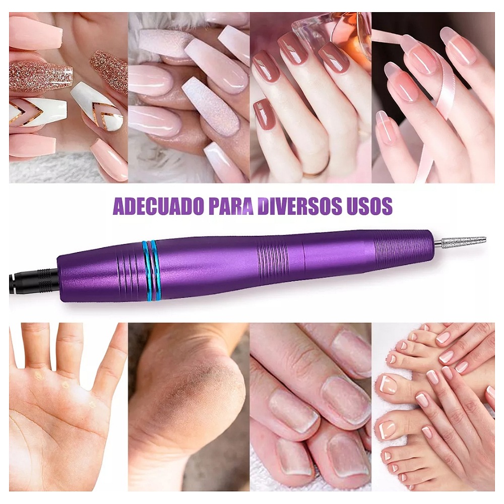 Drill Para Uñas Maquina Portátil Pulidor Esmeril Taladro