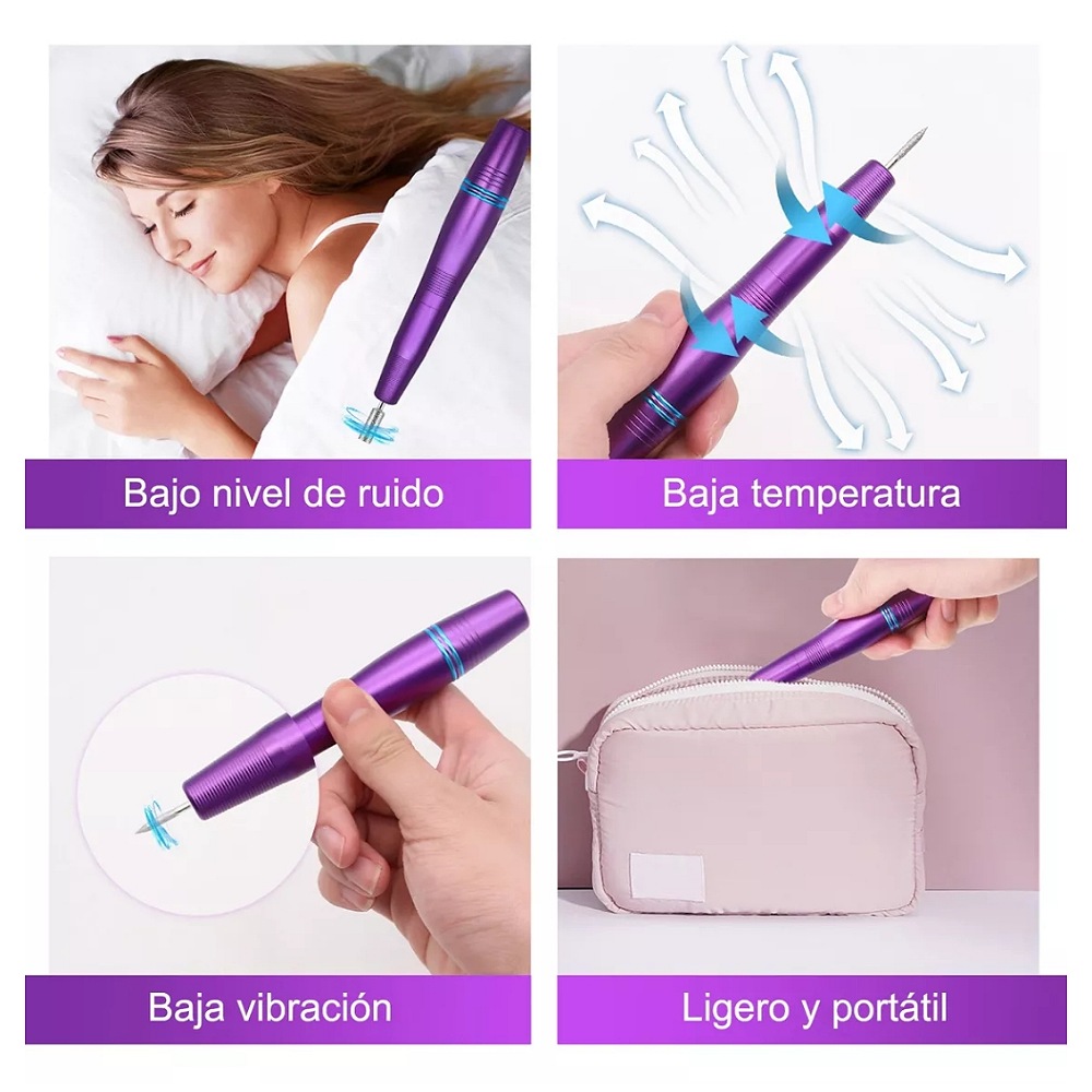 Drill Para Uñas Maquina Portátil Pulidor Esmeril Taladro