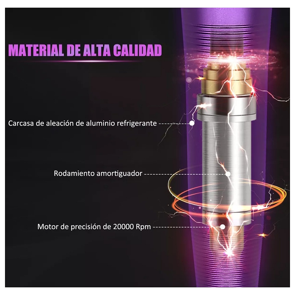 Drill Para Uñas Maquina Portátil Pulidor Esmeril Taladro