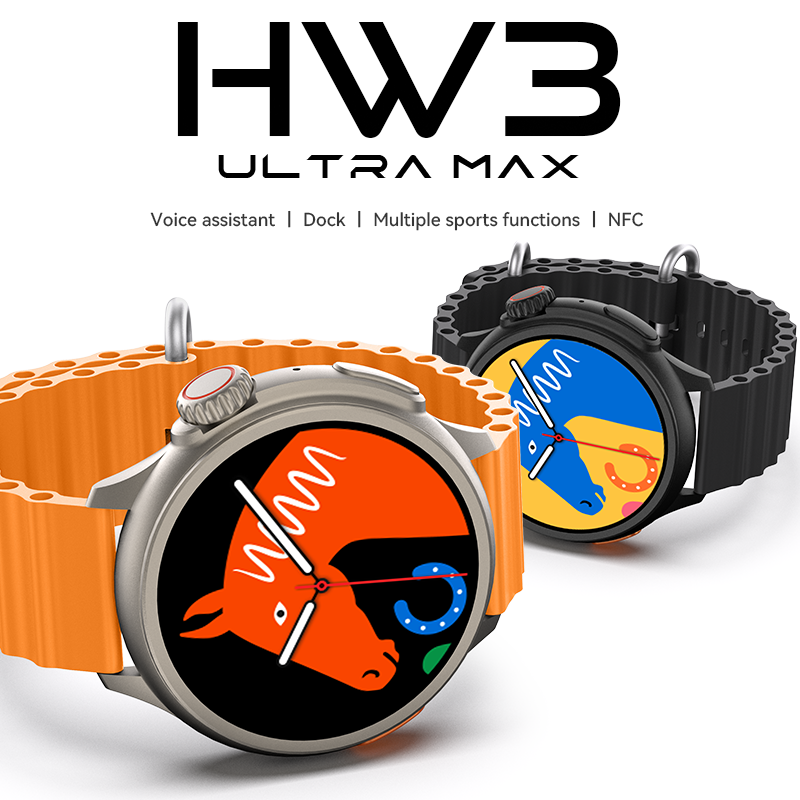 Smartwatch HW3 ULTRA MAX SERIE 9  By NS Tech  Negro 