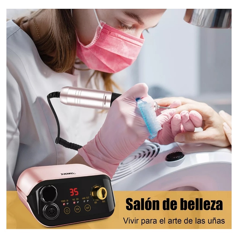 Pulidor Esmeril Drill Para Uñas Profesional C/pedal 35000rpm