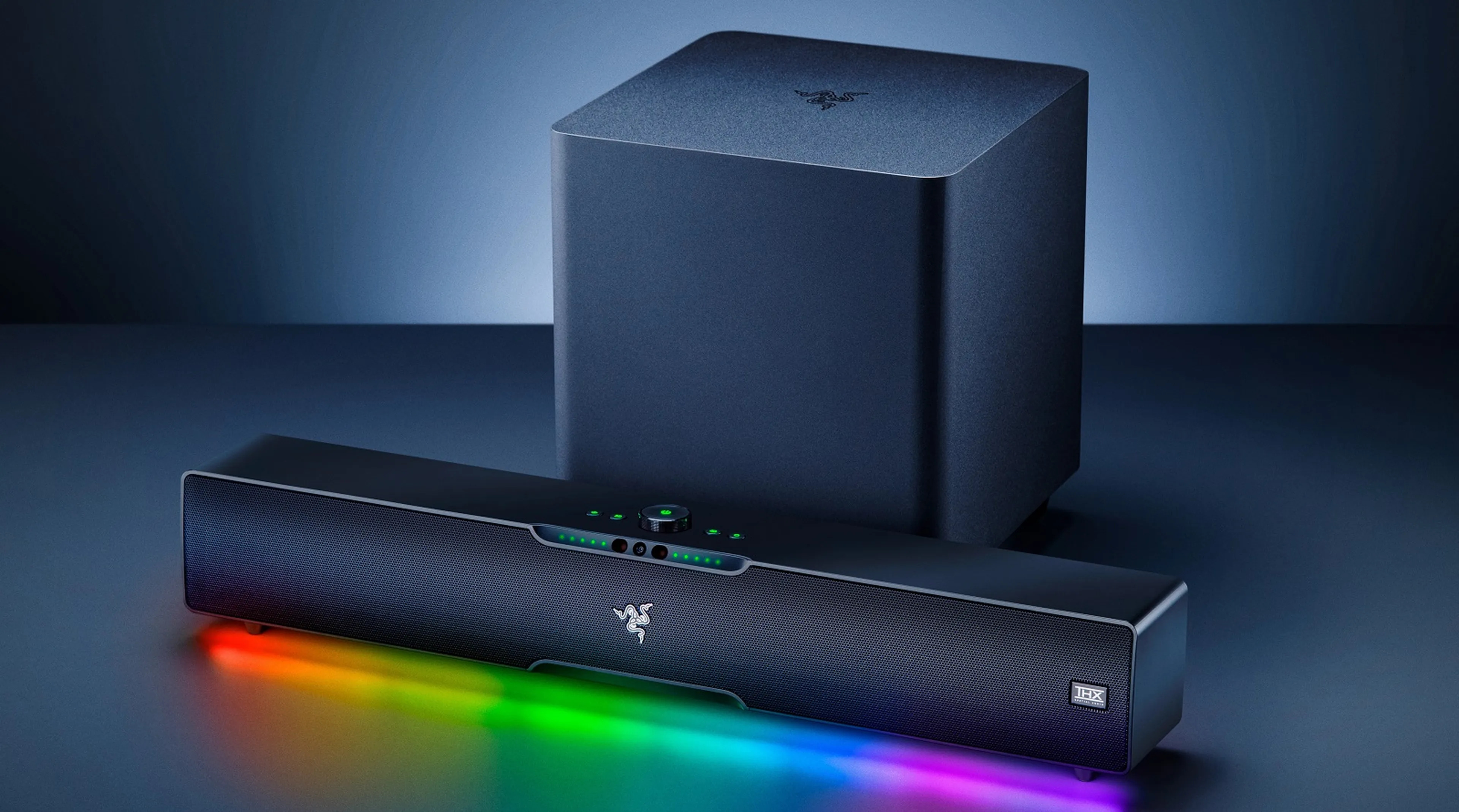 Barra de Sonido Gamer Razer Leviathan V2 Pro PC con Subwoofer Reacondicionado Tipo A