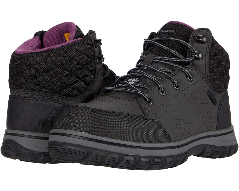 Bota Skechers Mujer Mccoll Toe Punta De Seguridad Dieléctrico Original