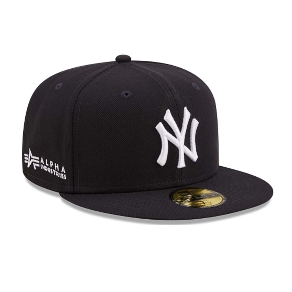 Gorra New Era 59fifty Yankees Alpha Industries Azul 60194101