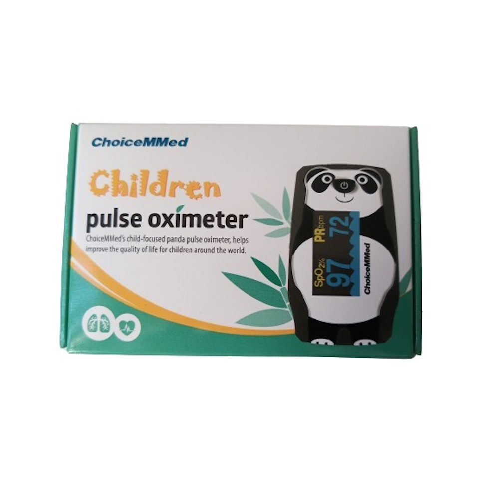 Oxímetro Pletismográfica Pediátrico Oso Panda Medstar