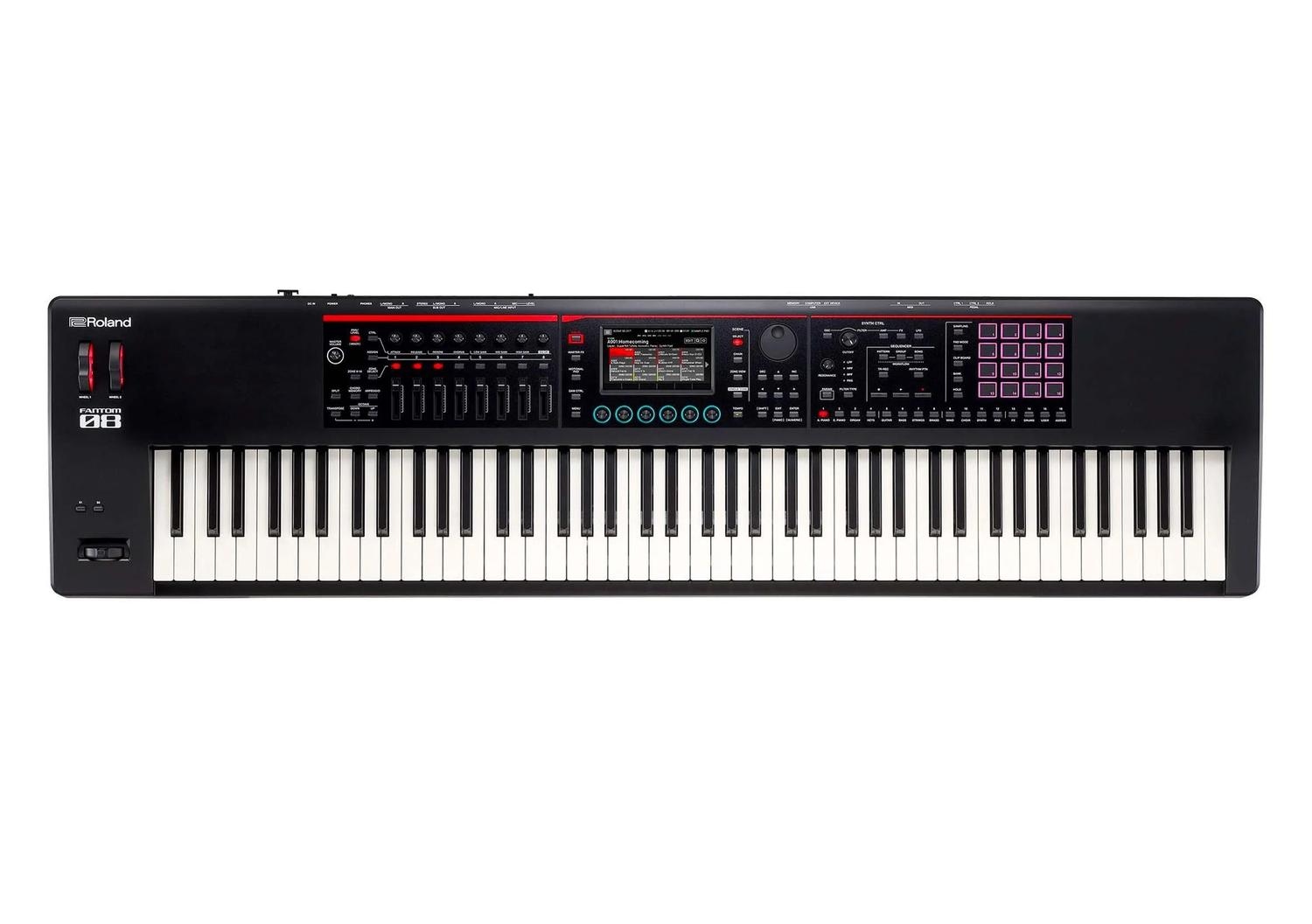 Roland Fantom 08 Sintetizador Profesional de 88 Teclas.