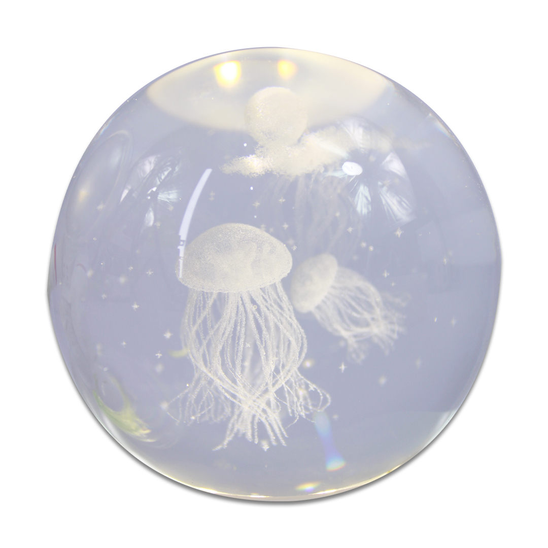 Lampara Decorativa De Astronauta Esfera De Cristal 