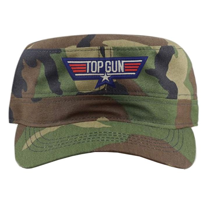 Parches Top Gun Bordados Prácticos MXTPN-002-6 2 Parches Topgun Alas 9x4cm Azul Táctico Militar Bordado con Velcro, TopGun02