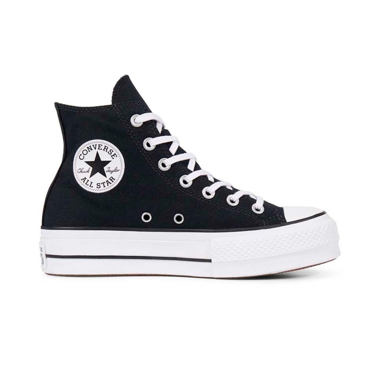 TENIS CONVERSE ALL STAR PLATAFORMA NEGRO-DAMA 560845C