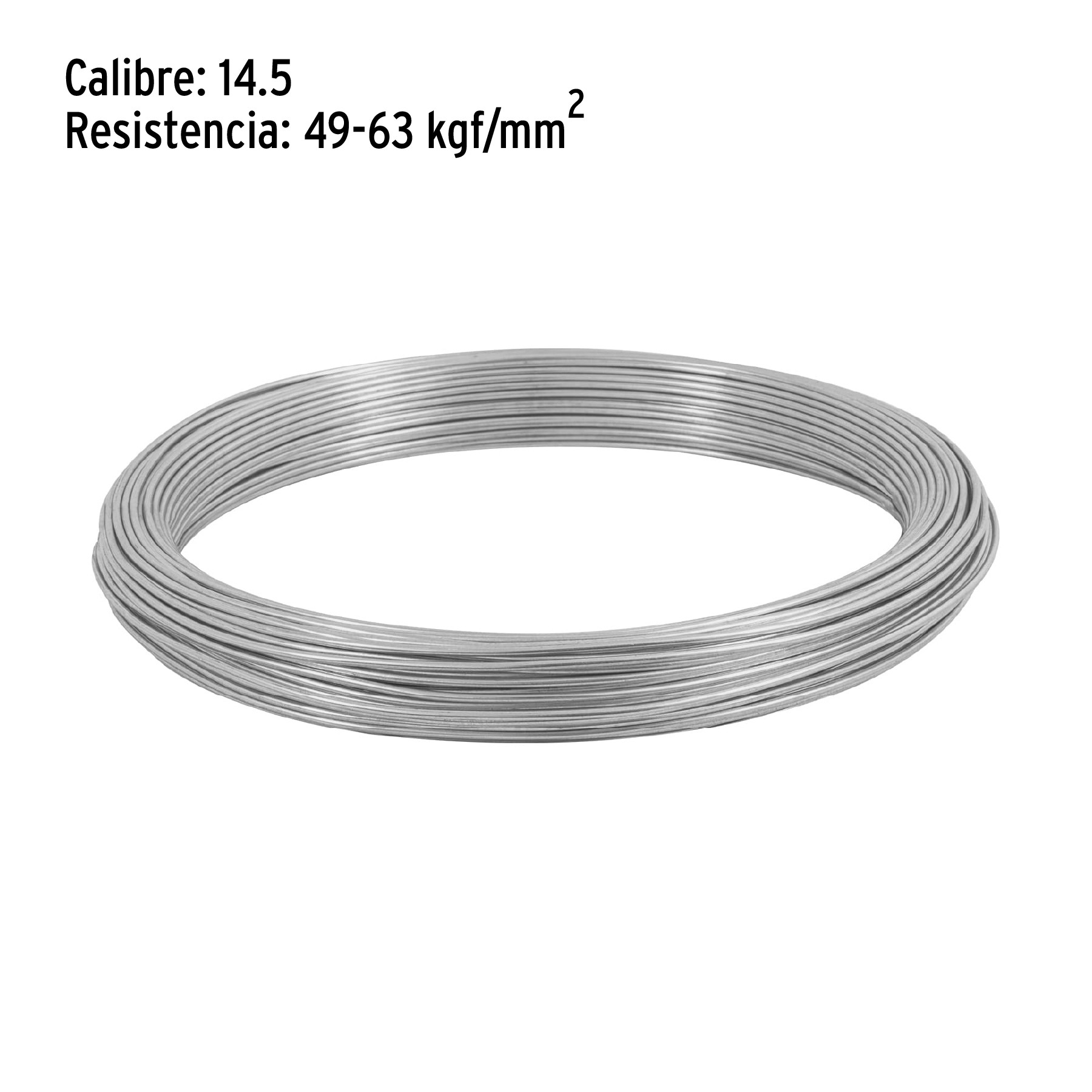 KILO DE ALAMBRE GALVANIZADO, CALIBRE 14.5, FIERO 44466