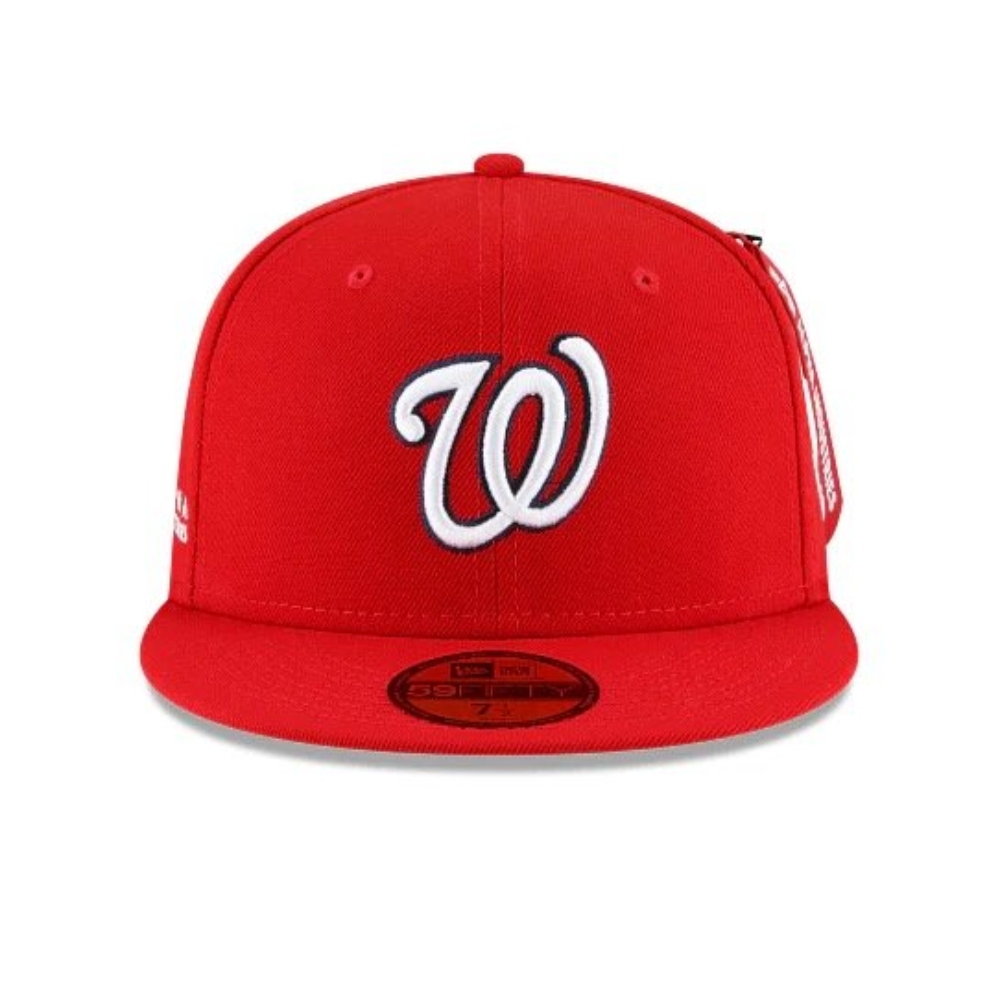 Gorra New Era 59fifty Washington Alpha Industries Roja 60194110