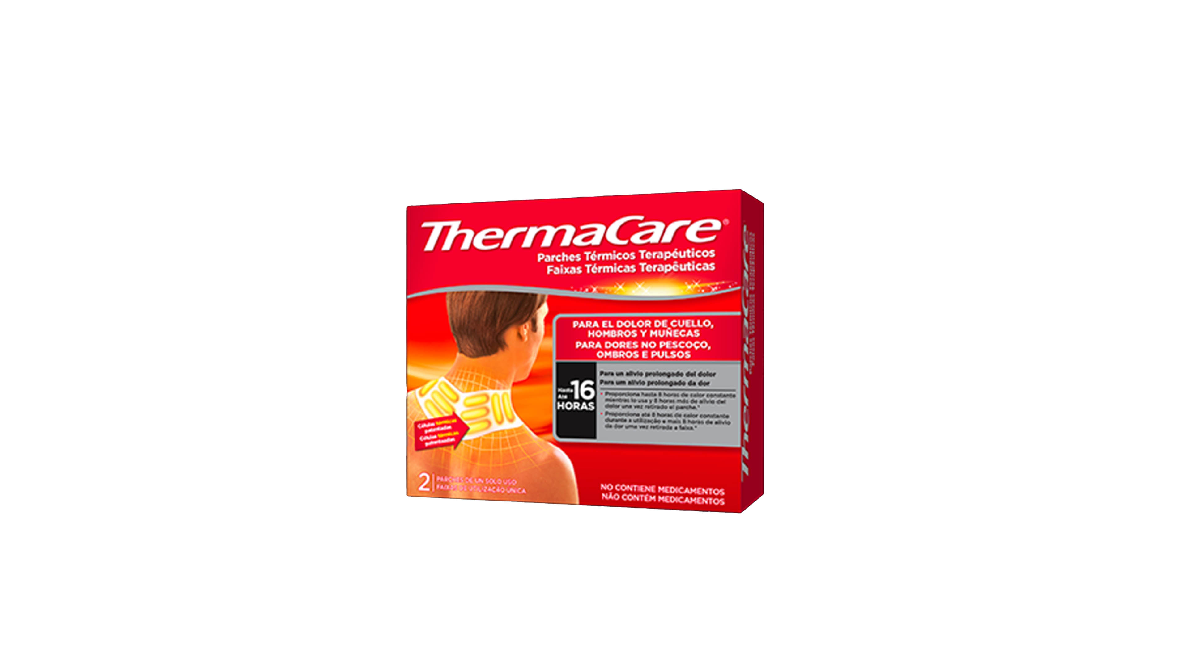 Parches Termicos ThermaCare Dolor de Cuello-Hombros 3pz 