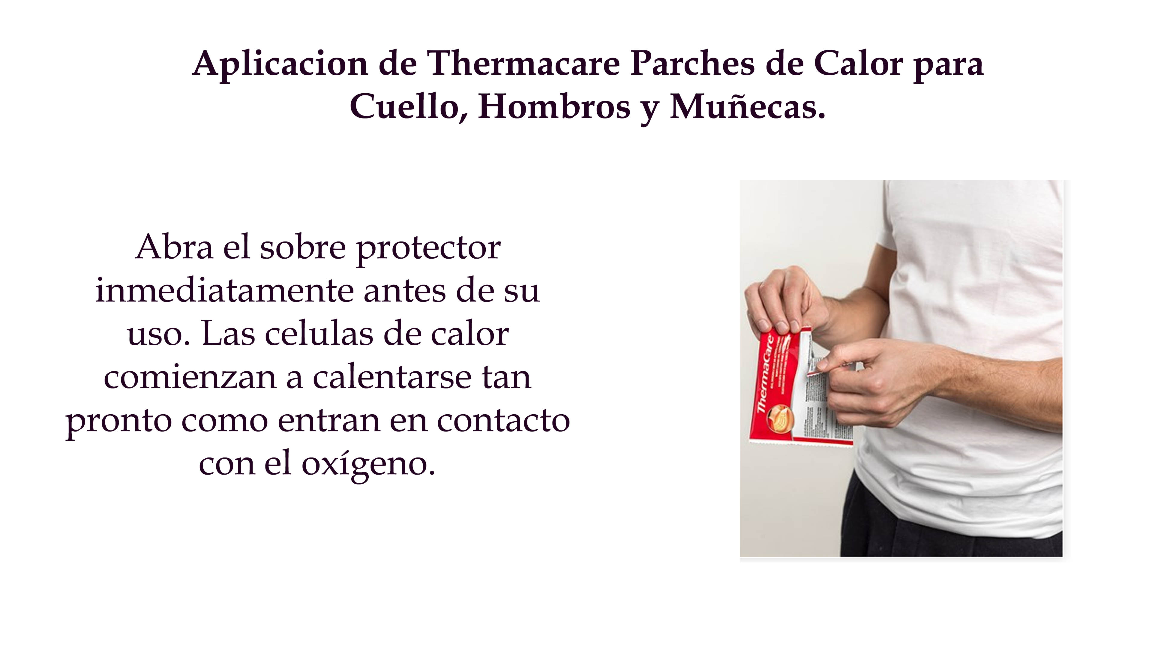 Parches Termicos ThermaCare Dolor de Cuello-Hombros 3pz 
