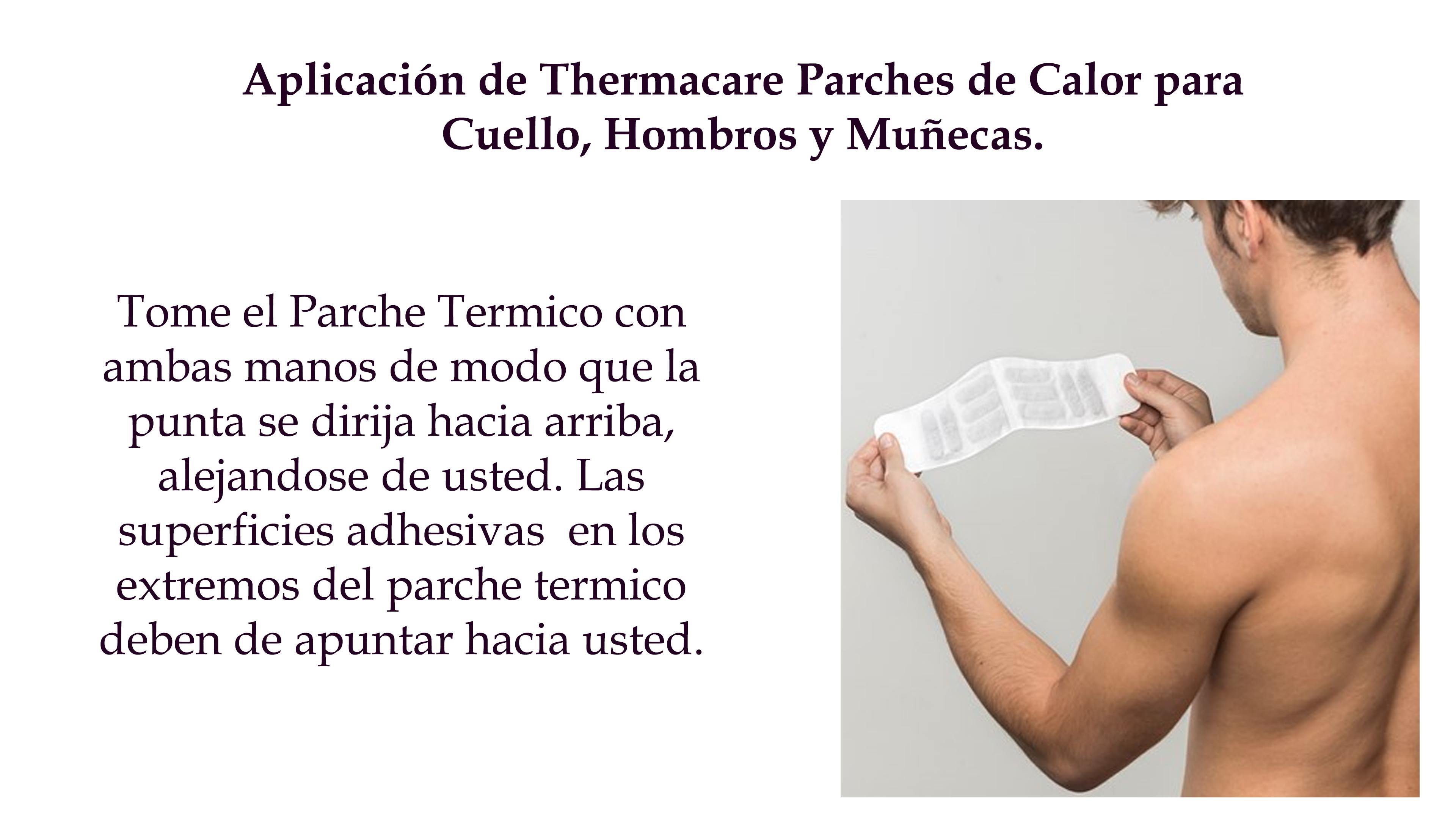 Parches Termicos ThermaCare Dolor de Cuello-Hombros 3pz 