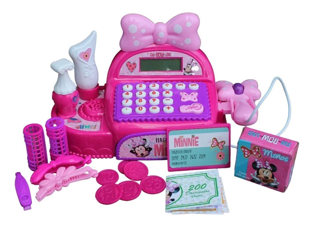CAJA REGISTRADORA DE MINNIE MOUSE