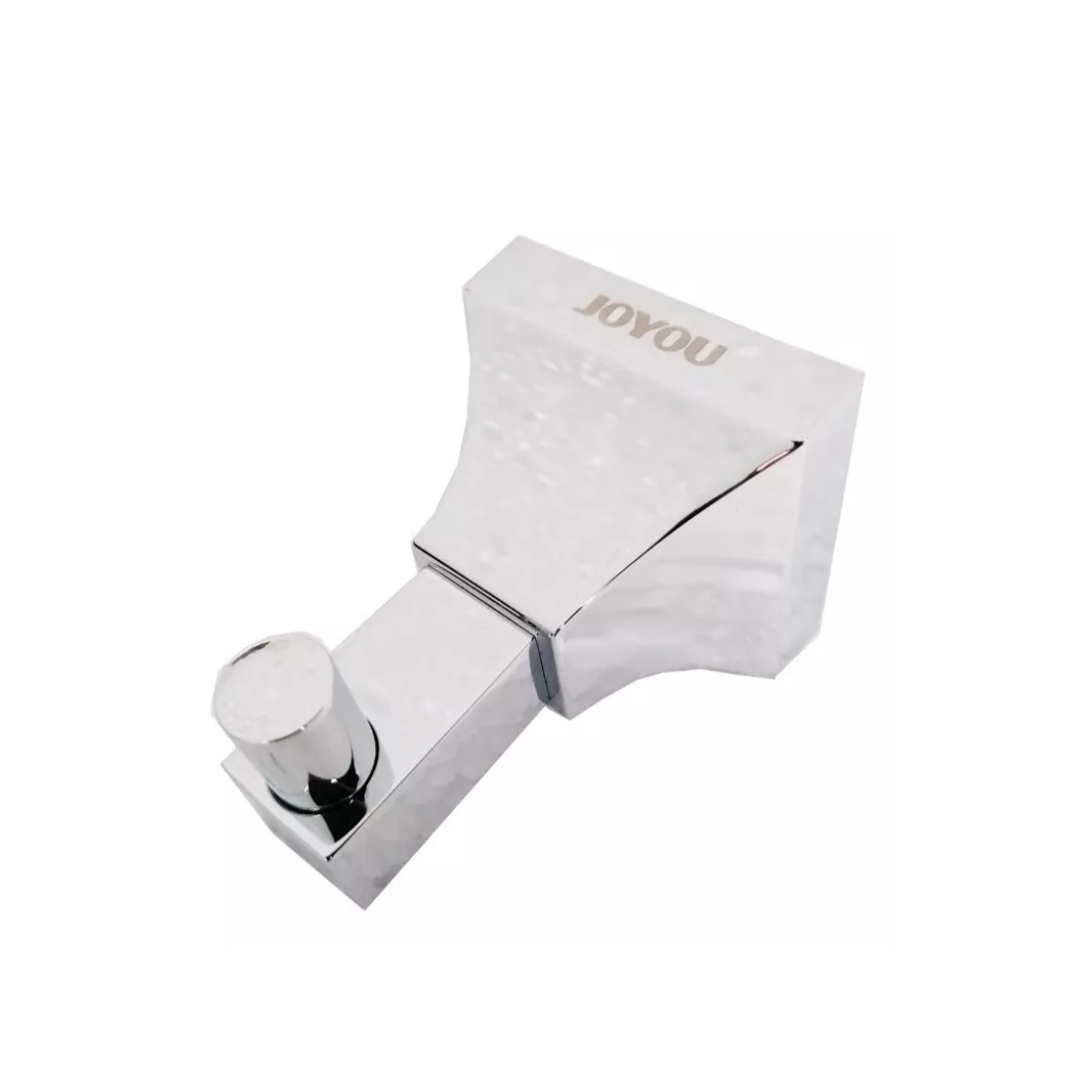 Gancho percha perchero cromado para empotrar en muro