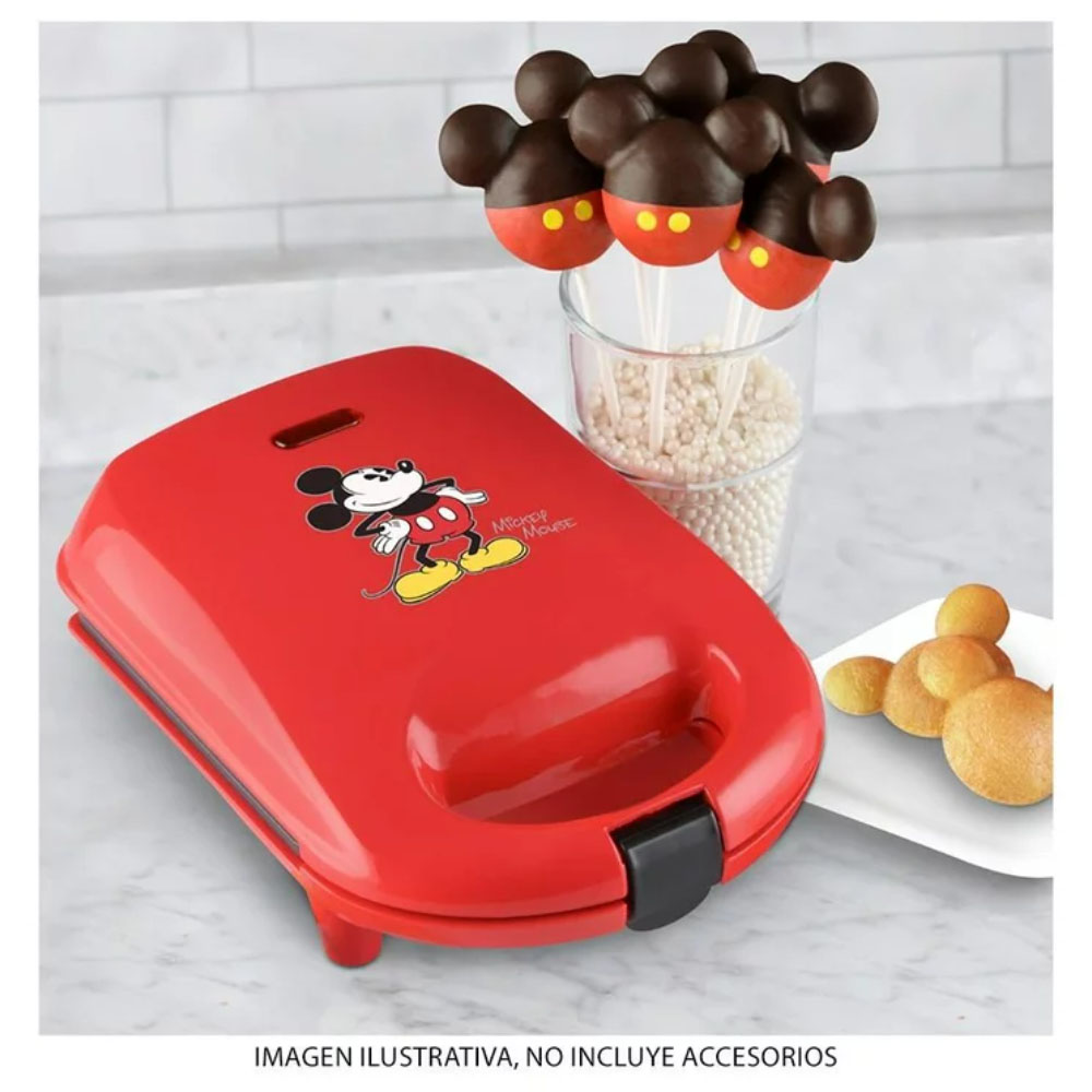 Máquina De Cake Pop Disney Mickey Mouse Rojo De 4 Cake Pops.
