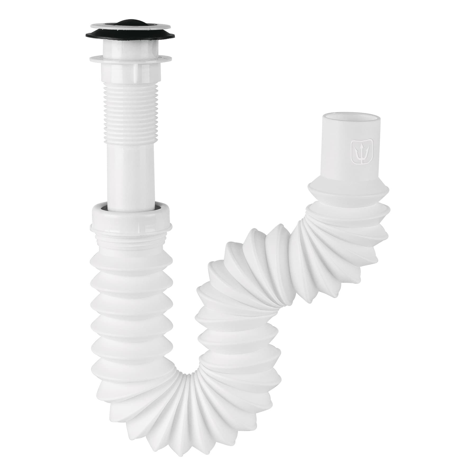 CÉSPOL FLEXIBLE 1-1/4", CONTRA, POLIPROPILENO, PARA LAVABO FOSET 49365
