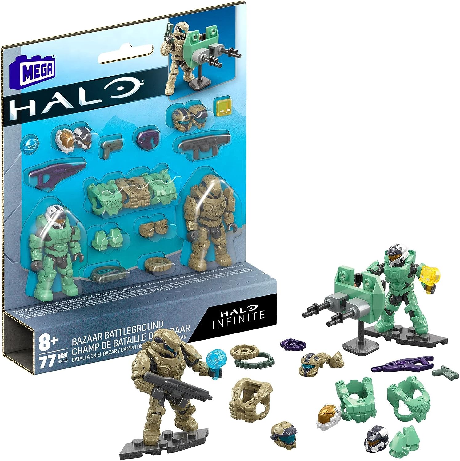 Mega Halo COMBATE DECISIVO Colección De Climas Desierto