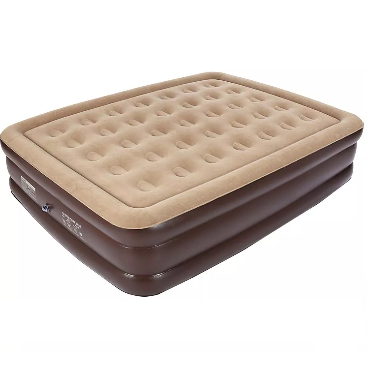 Colchon Inflable Queen Size Con Bomba Eléctrica Incluida