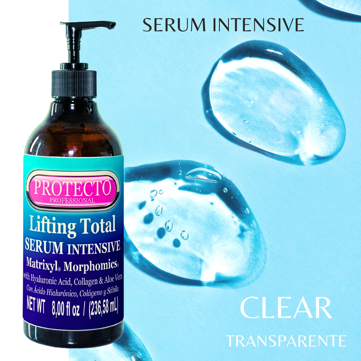 Serum Facial Total Conductor para Microcorriente Tamaño 8oz