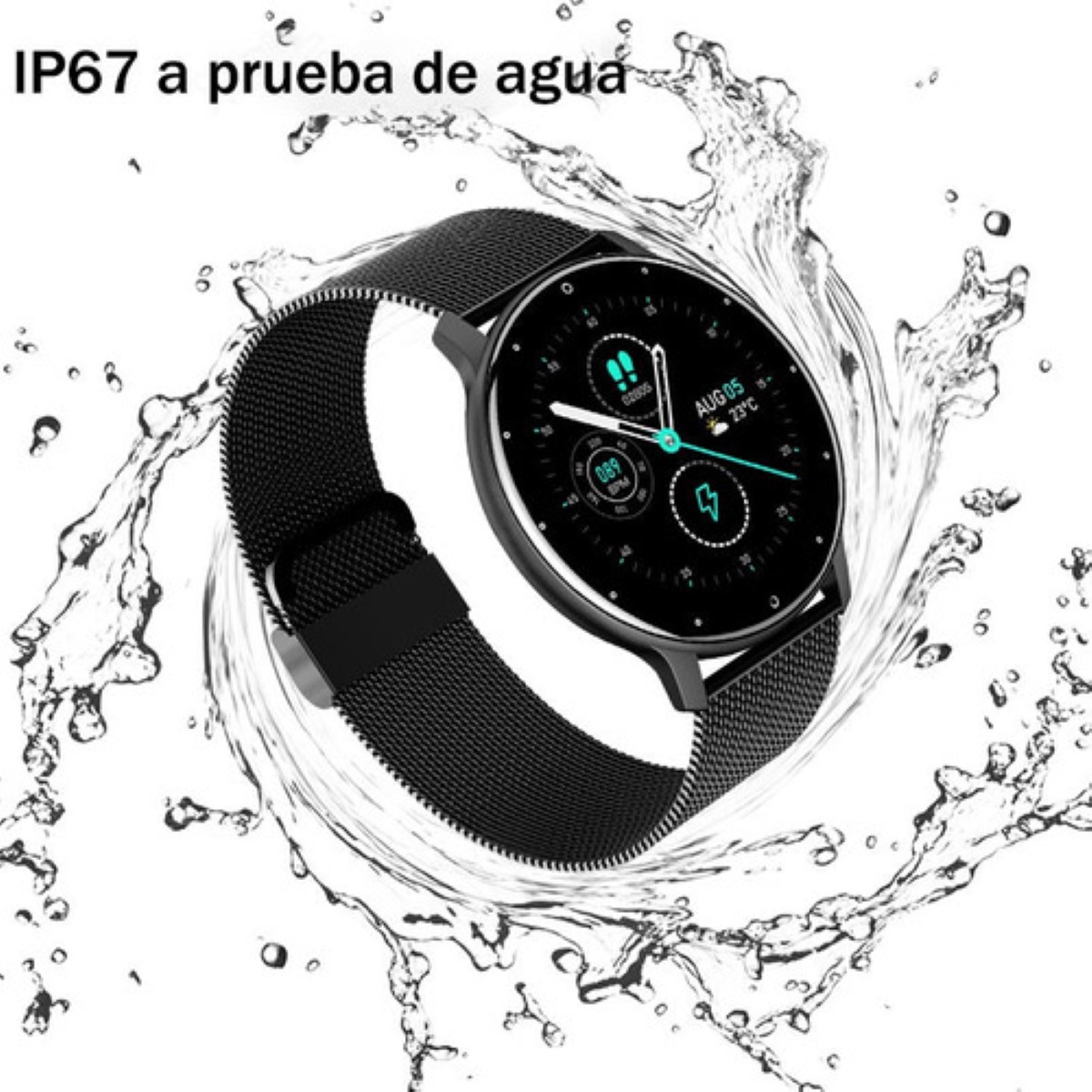 Reloj smartwatch resistente al agua hot sale