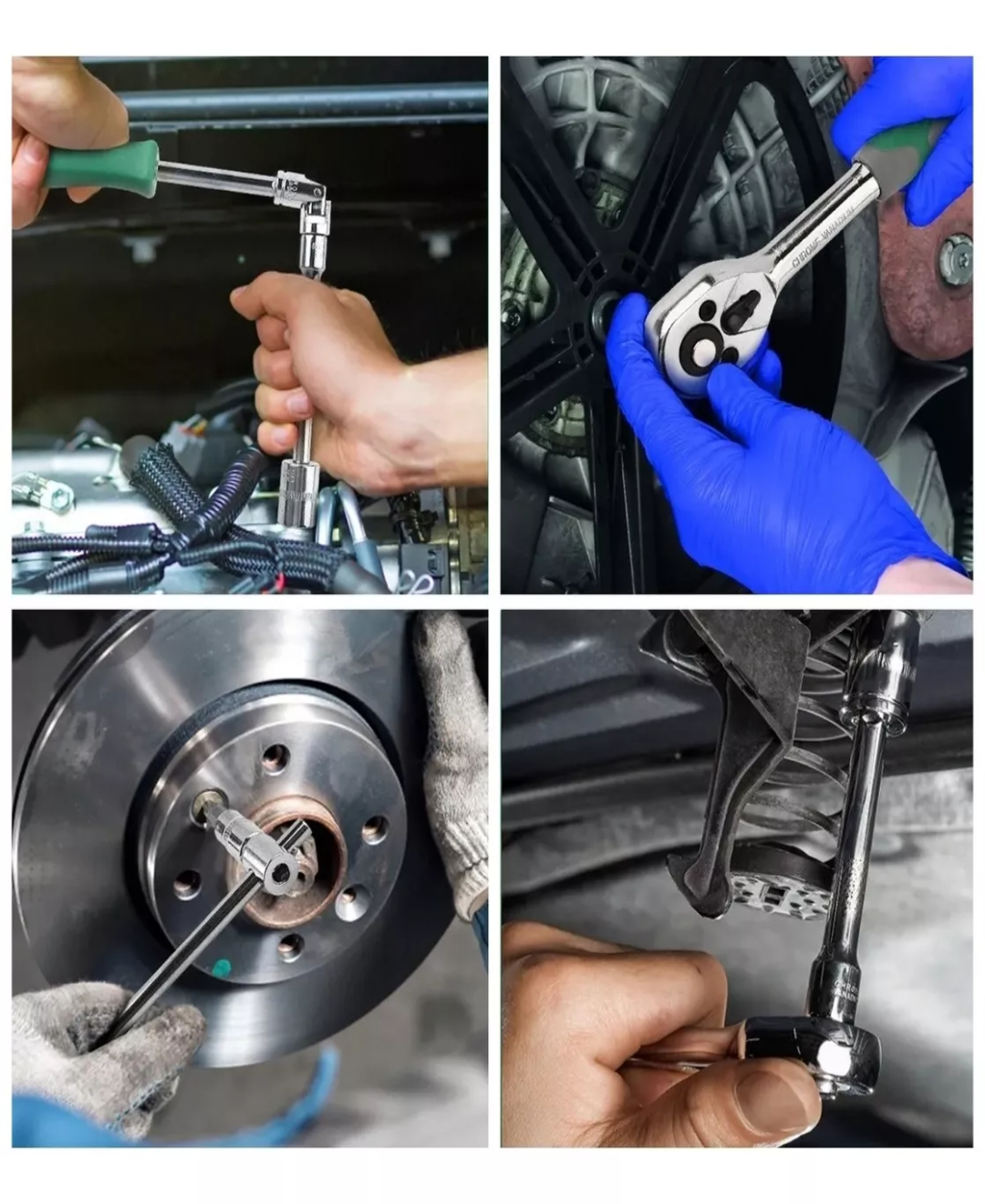 Juego De Herramientas Mecánicas Autocle Dados Acerokit 46pcs