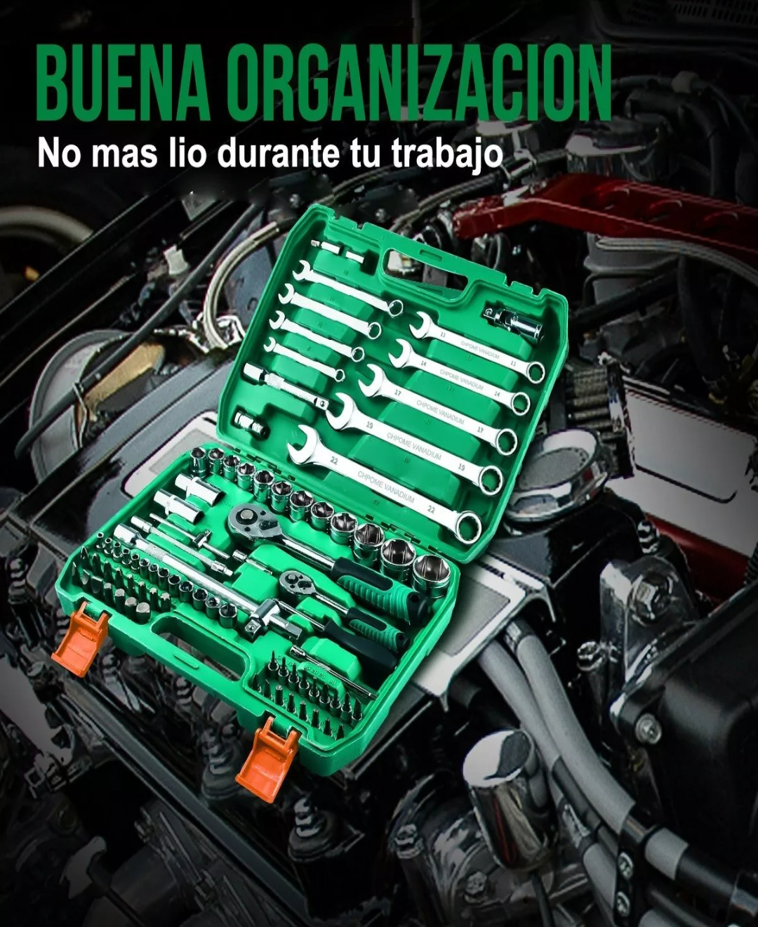 Juego De Herramientas Reparación Automóviles Shawty 82pzs