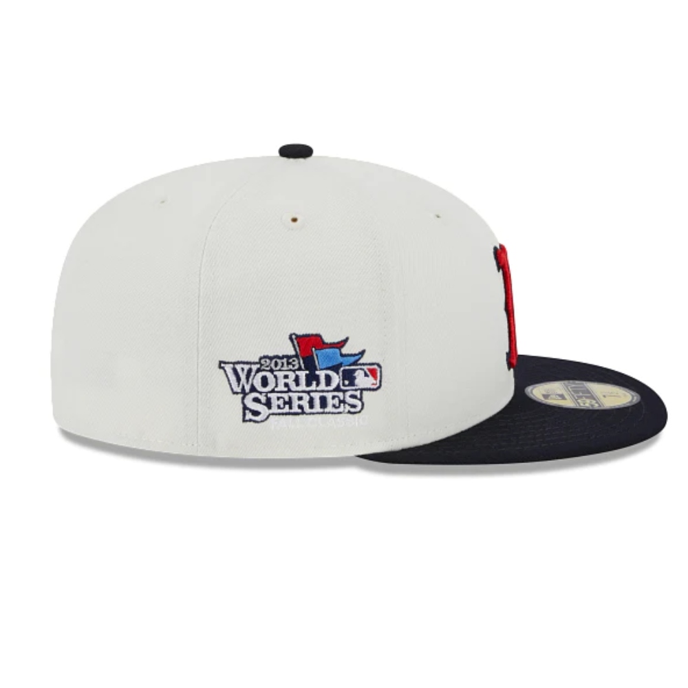 Gorra New Era Boston Red Sox MLB Throwback Collection 59FIFTY Cerrada Blanca 60305772