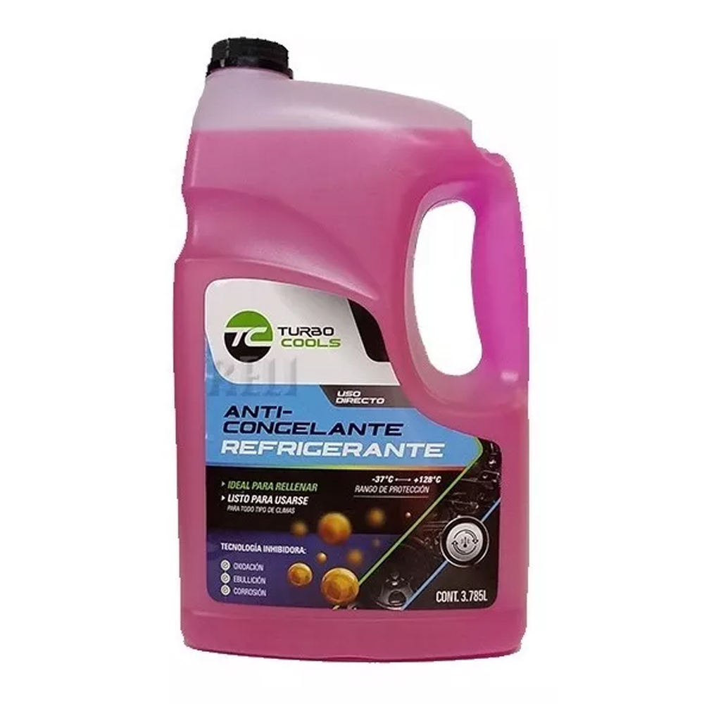 Garrafa Anticongelante Coolant Rosa Ideal Para Vw 3.78 L