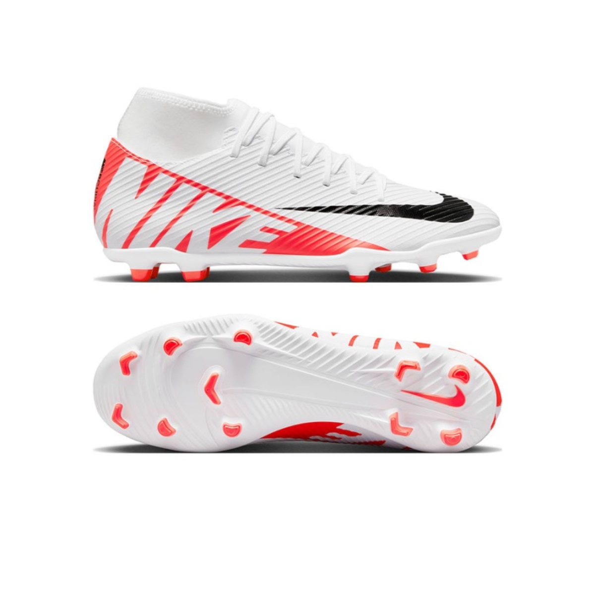 Tenis De Futbol Nike Superfly 9 Club FG/AM Blanco de Hombre DJ5961-600