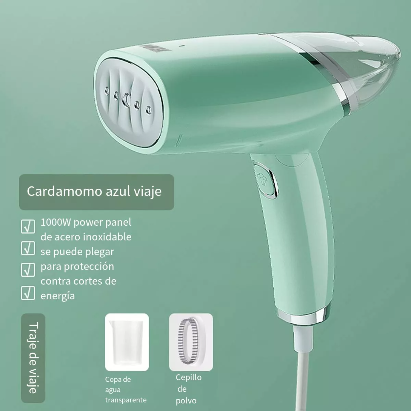 Planchas De Vapor Plegable De Mano Plancha De Vapor Portátil