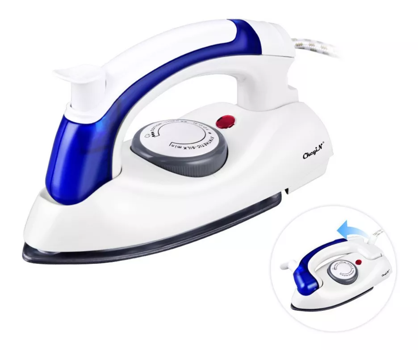 Plancha De Vapor Plegable Portátil Ckeyin Para Viajes
