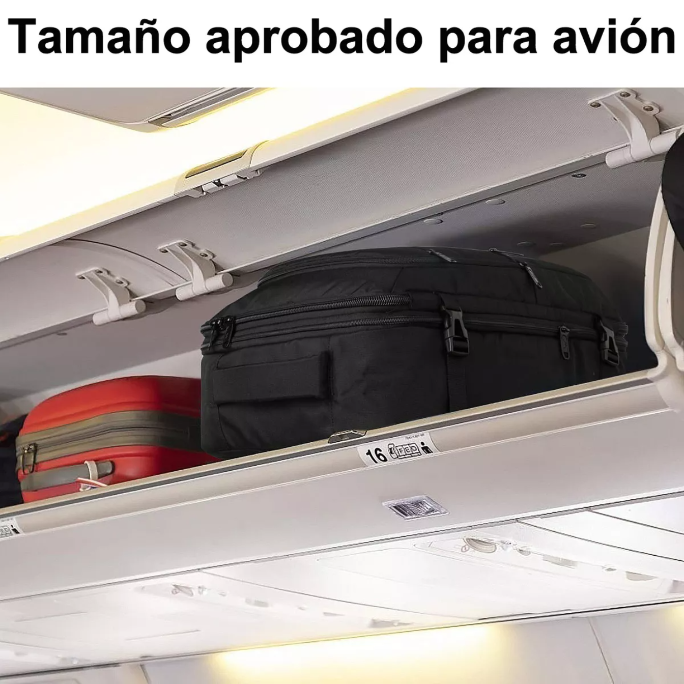 Mochila De Viaje Hombre Vancropak 1214, Aprobado Por Avión 10kg, 40L