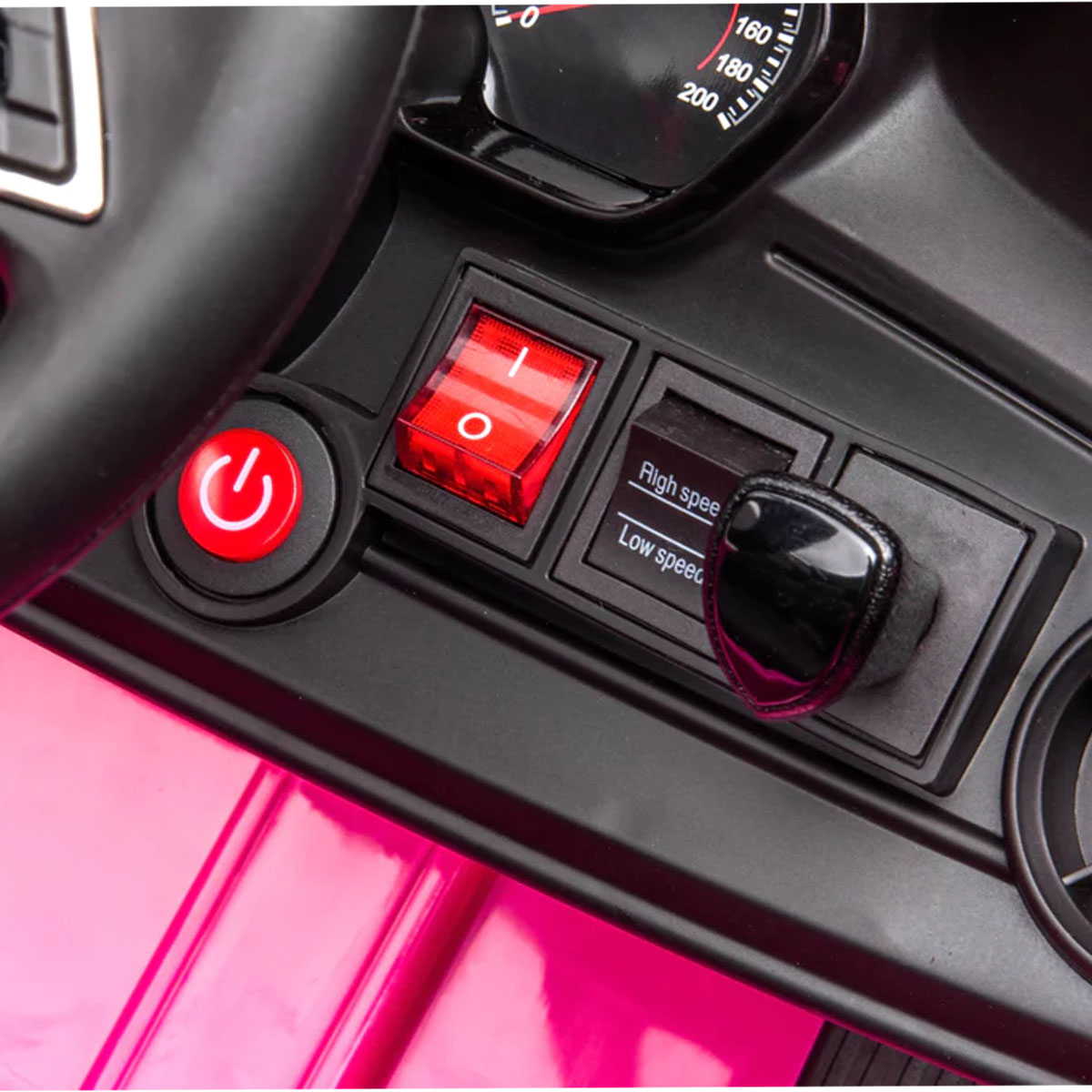 Carro Montable Electrico 12V Camaro Coupe HL558 Rosa