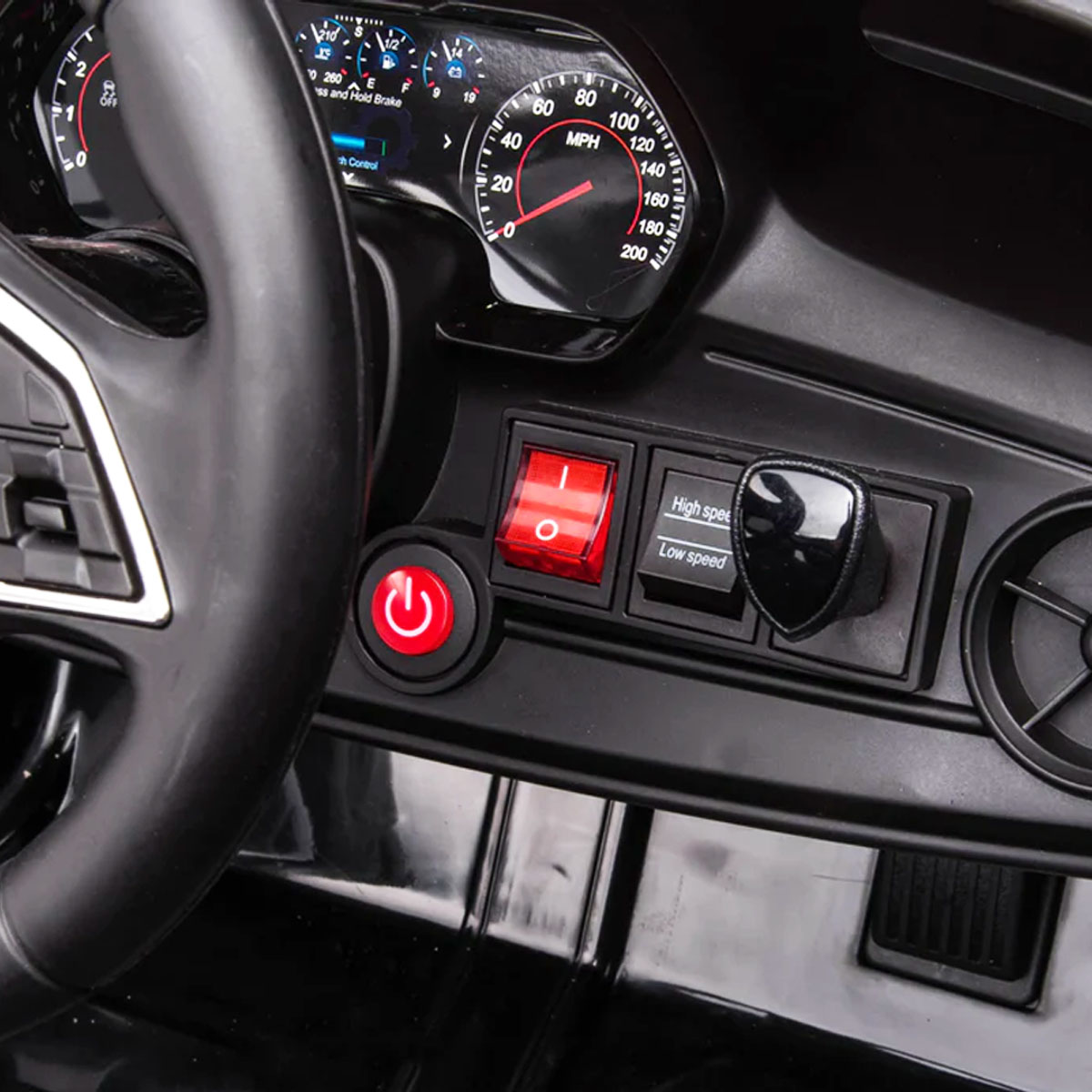 Carro Montable Electrico 12V Camaro Coupe HL558 Amarillo